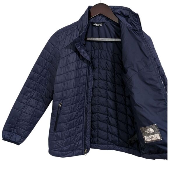 The North Face Youth M 10/12 Thermoball Eco Jacket - Navy Blue - Picture 4 of 10